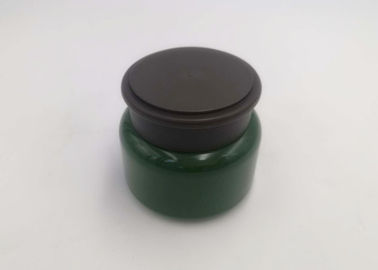 Double Wall Plastic Cosmetic Jars , PP Empty Makeup Pots Cylinder Shape