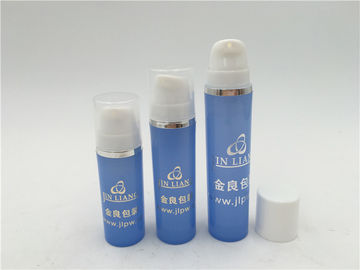 PP Blue Color Empty Airless Pump Bottle / Airless Spray Bottle For Cream